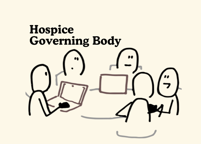 What is the hospice governing body?