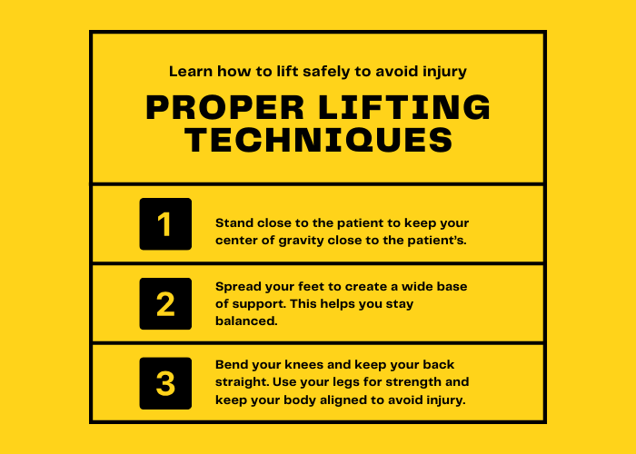 Body Mechanics for Improved Safety